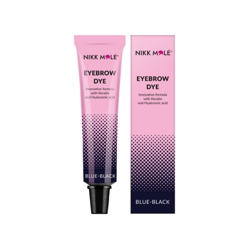 Eyebrow and eyelash dye Nikk Mole, 15 ml / Blue-Black / TUBE