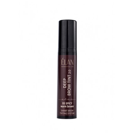 Краска для бровей ELAN «DEEP BROW TINT 2.0», 10 мл / 05 spicy warm brown (вакуум тара)