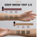 Eyebrow tint ELAN - DEEP BROW TINT 2.0 | 20 ml - 05 spicy warm brown (in a tube)