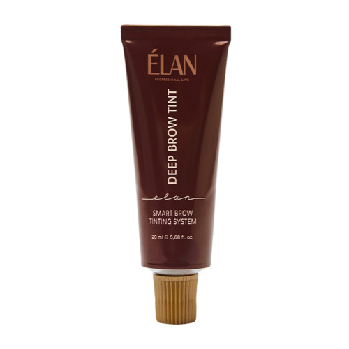 Eyebrow tint ELAN - DEEP BROW TINT 2.0 | 20 ml - 05 spicy warm brown (in a tube)