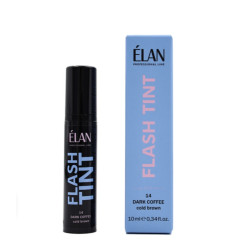 Farba do brwi ELAN - FLASH TINT - 14 Dark Coffee (cold brown), 10 ml