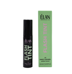 Farba do brwi ELAN - FLASH TINT - 15 Sweet Caramel (amber brown), 10 ml