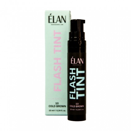 Краска для бровей ELAN «FLASH TINT», 10 мл / 10 cold brown