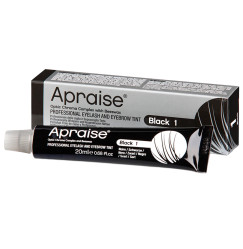 Фарба для брів та вій Apraise Black 1/туба, 20 мл