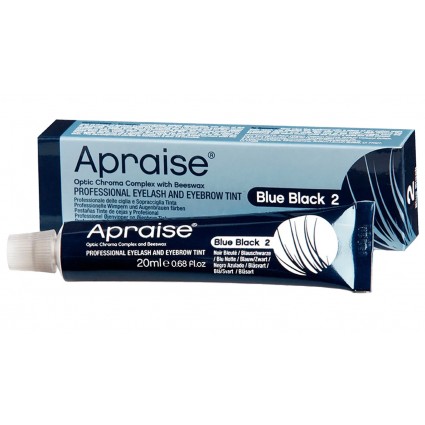 Eyebrow and eyelash dye Apraise Blue Black 2 / tube, 20 ml