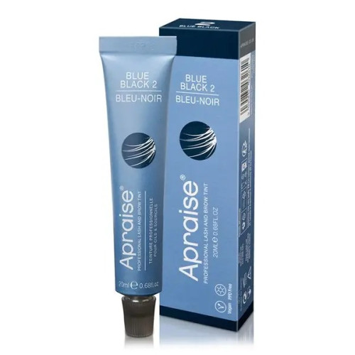 Краска для бровей и ресниц Apraise Vegan & PPD Free / BLUE BLACK 2 / BLEU-NOIR / туба,  20 мл