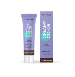 Фарба для брів і вій JOLY:LAB - Creamy Color - 3.7 Dark Brown, 15 мл