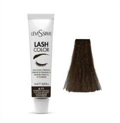 Farba do brwi i rzęs LeviSsime - Lash Color - nr 6-71 Natural Brown (brąz naturalny), 15 ml