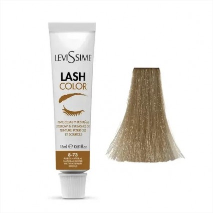 Краска для бровей и ресниц LeviSsime - Lash Color - № 8-73 Natural Blond (натуральный блонд), 15 мл