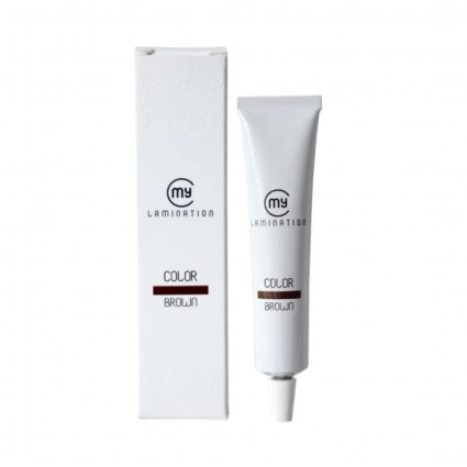 Eyebrow and eyelash dye My Lamination / BROWN, 20 ml