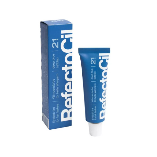 Краска для бровей и ресниц RefectoCil - №2.1 Deep Blue, 15 мл