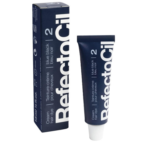 Краска для бровей и ресниц RefectoCil - №2 Blue Black, 15 мл