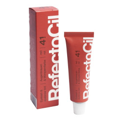 Farba do brwi i rzęs RefectoCil - No. 4.1 Czerwona, 15 ml