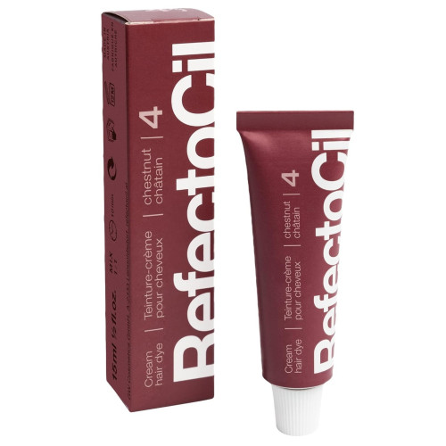 Краска для бровей и ресниц RefectoCil - №4 Chestnut, 15 мл
