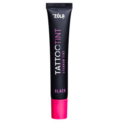 Farba do brwi i rzęs ZOLA / TATTOO TINT / Black, 15 ml
