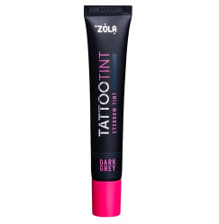 Farba do brwi i rzęs ZOLA / TATTOO TINT / Dark Grey, 15 ml