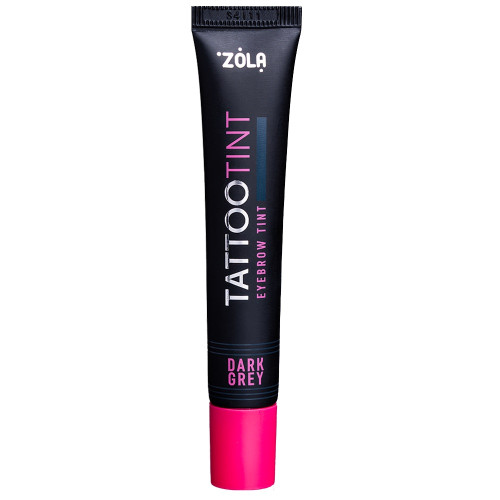 Farba do brwi i rzęs ZOLA / TATTOO TINT / Dark Grey, 15 ml