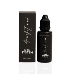 Okis Brow - INFINITY - Dye System - Ciemny brąz, 15 ml