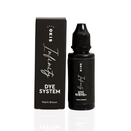 Краска для бровей Okis Brow - INFINITY - Dye System - Warm Brown, 15 мл