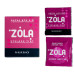 Краска для бровей с коллагеном ZOLA Eyebrow Tint / 06 Blue Black / САШЕ + окислитель, 5 мл