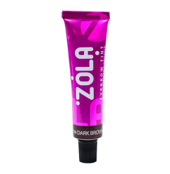 Farba do brwi z kolagenem ZOLA Eyebrow Tint, 15 ml / 04 Ciemny brąz / TUBE
