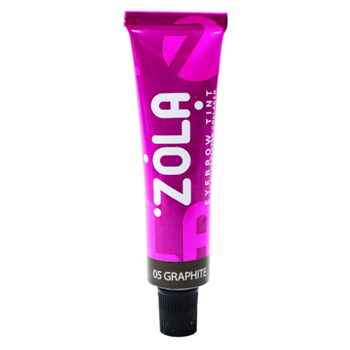 Eyebrow dye with collagen ZOLA Eyebrow Tint, 15 ml / 05 Graphite / TUBE