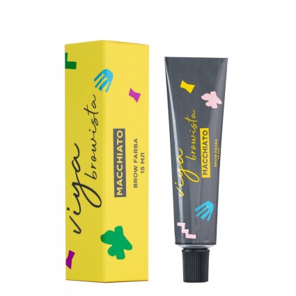 Eyebrow paint Viya Browista - MACCHIATO Graphite, 15 ml