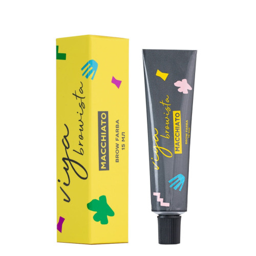 Farba do brwi Viya Browista - MACCHIATO Graphite, 15 ml