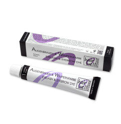 Farba do rzęs i brwi HairWell - nr 1 czarny, 20 ml