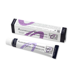 Farba do rzęs i brwi HairWell - nr 2 niebiesko-czarna, 20 ml