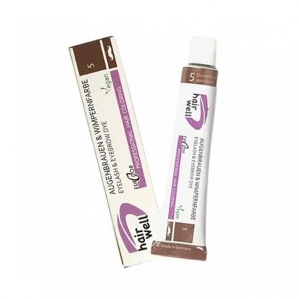 Eyelash and eyebrow dye HairWell - No. 5 dark blond, 20 ml