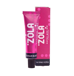 Farba do rzęs z kolagenem ZOLA Odżywka do rzęs, 15 ml / 06 Blue Black / TUBE