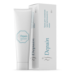 Anesthetic cream to reduce skin sensitivity Depain (primary) / in tube, 35 g