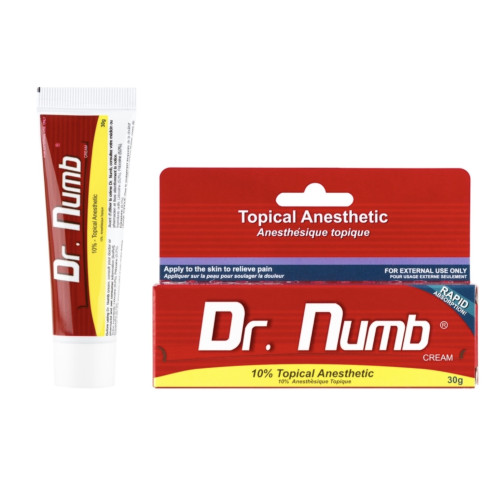 Anesthetic cream "Dr. Numb" (primary) / tube, 30 g