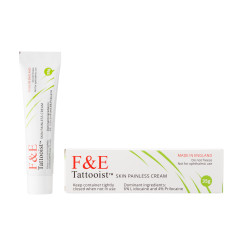 F&E Tattooist Anesthetic Cream (Primary), 35g (White-Green Tube)