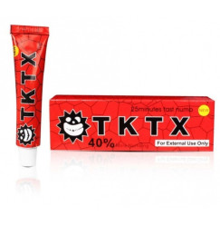 Krem znieczulający TKTX 40% / czerwony, 10 g
