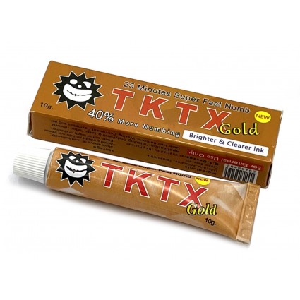 Anesthetic cream TKTX 40% / gold, 10 g