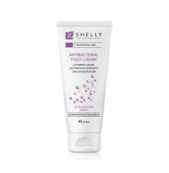 Shelly Antibacterial Foot Cream with Silver Ions, Green Tea Extract and Menthol, 45 ml