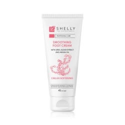 Крем для ног Shelly смягчающий с мочевиной, экстрактом водорослей и маслом арганы, 45 мл