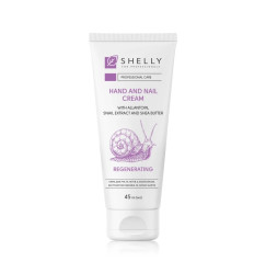 Shelly Hand and Nail Cream with Allantoin, Snail Extract and Shea Butter, 45 ml