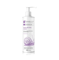 Shelly Hand and Nail Cream with Allantoin, Snail Extract and Shea Butter, 500 ml