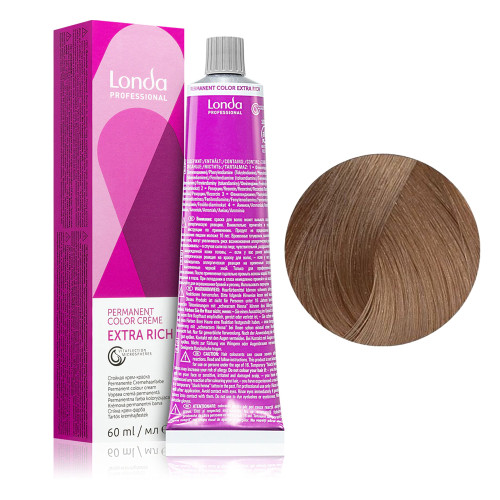 Крем-фарба для волосся Londa Professional - LondaColor Permanent - 8/38, 60 мл