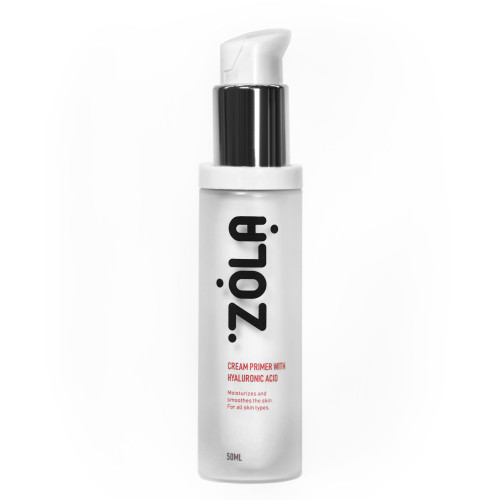 Крем праймер з гіалуроновою кислотою ZOLA CREAM PRIMER WITH HYALURONIC ACID, 50 мл