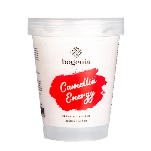 Крем-скраб для тіла Bogenia / BG406 №002 / Camellia Energy, 250 мл