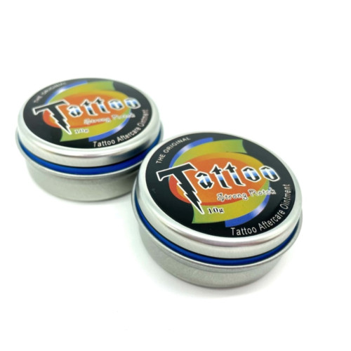 Крем загоючий для догляду за тату татуажем Tattoo Strong Rotck / баночка, 10 гр