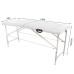 Folding cosmetic couch Comfort with height adjustment 3 cm / black