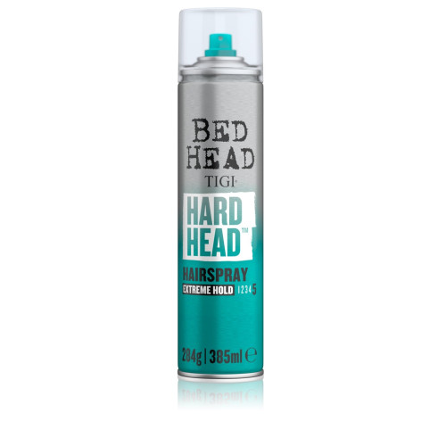 TIGI Bed Head Hard Head Extreme Hold lakier do włosów, 385 ml / szaro-zielony