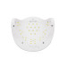 Lampa do manicure SUN BQ-V5 / LED+UV / 120W Macaroon / biało-niebieska