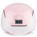 Лампа для манікюру SUN BQ-V5 / LED+UV / 120W Macaroon / біло-рожева