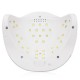Лампа для манікюру SUN BQ-V5 / LED+UV / 120W Macaroon / біло-рожева
